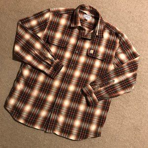 Men's Carhartt Hubbard Plaid Flannel Shirt 103348